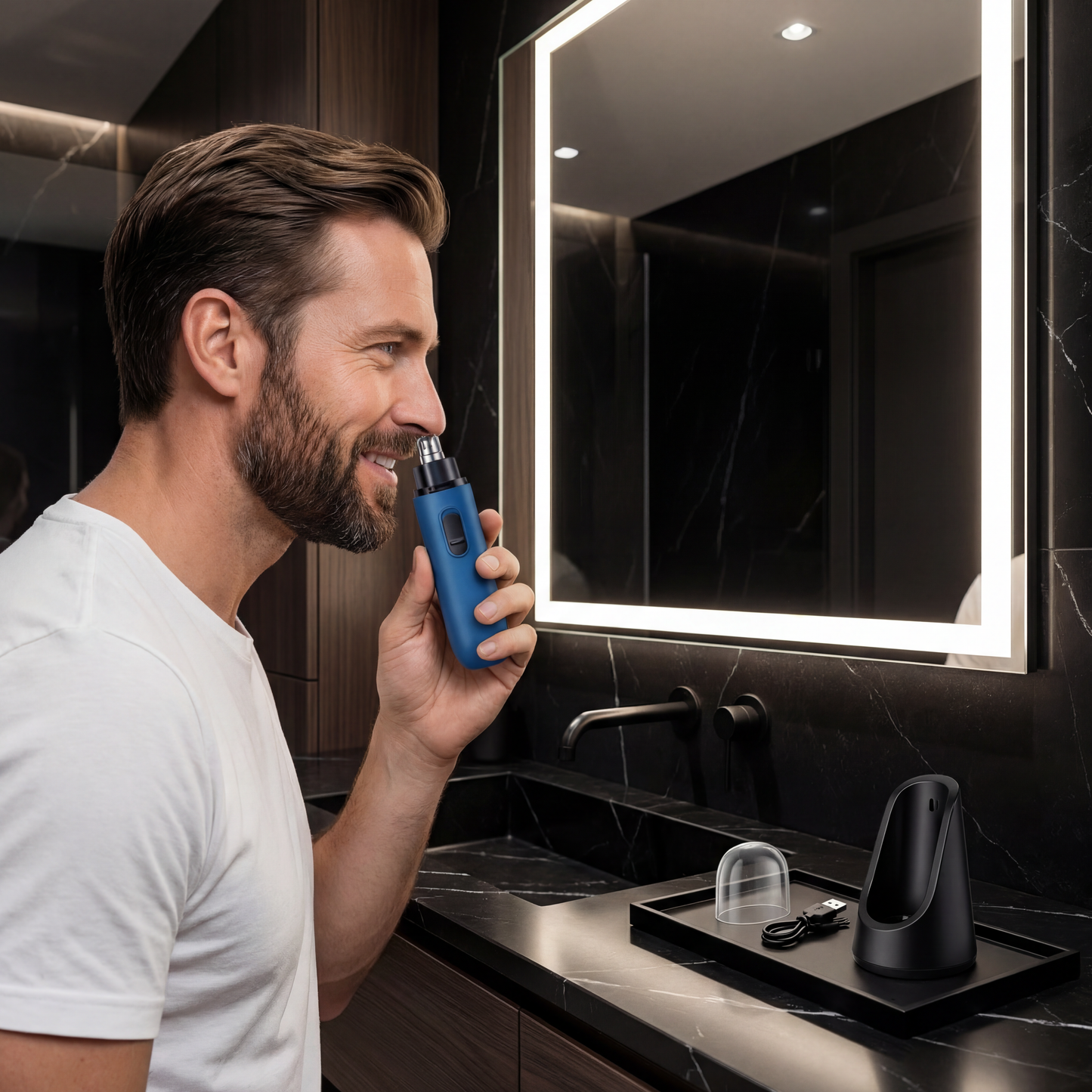 Rechargeable Nose And Ear Hair Trimmer