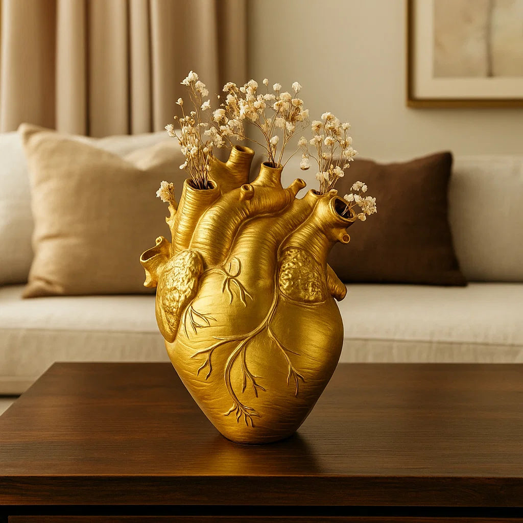 Greek - Inspired Heart Vase