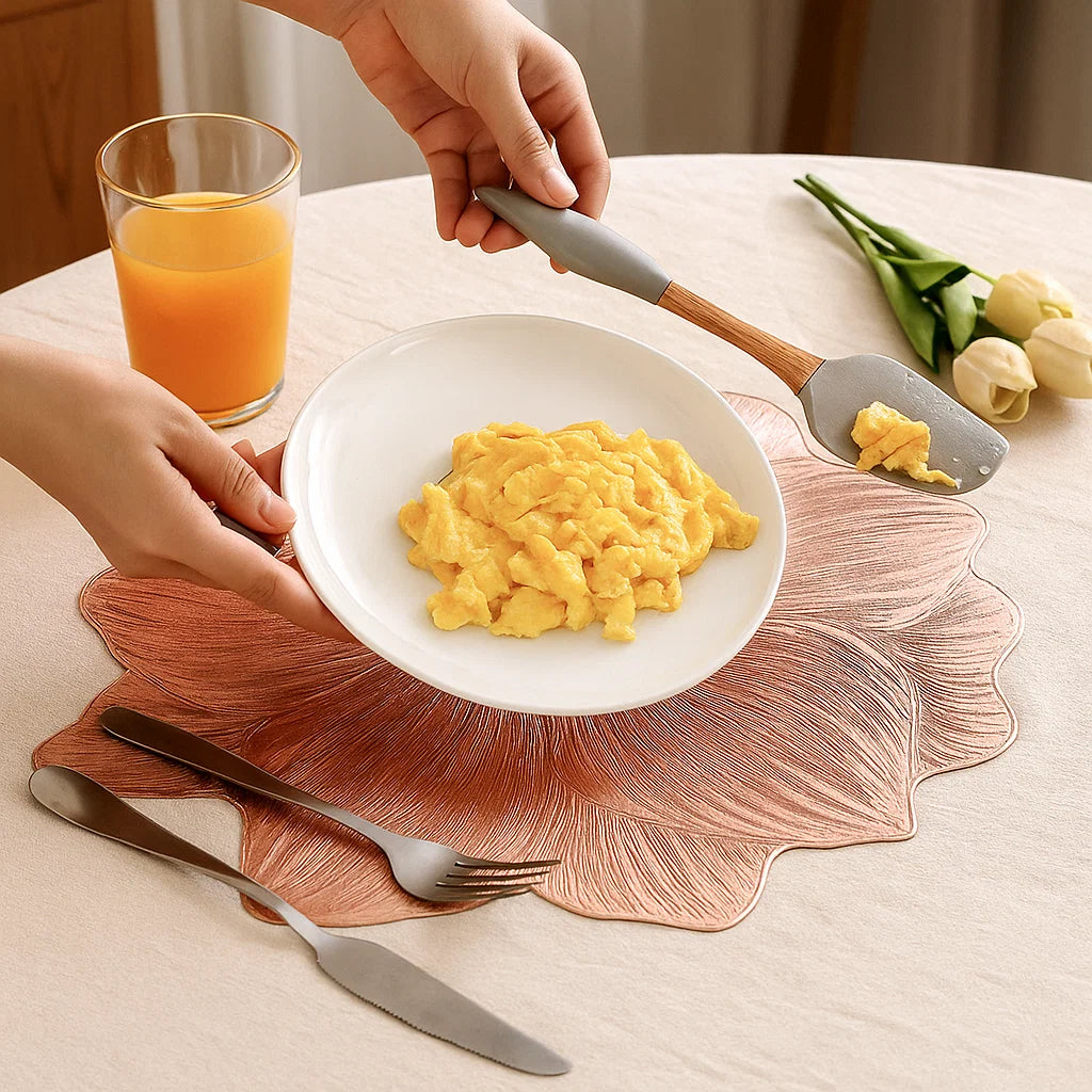Creative Flower Table Set – Waterproof and Oil-Resistant