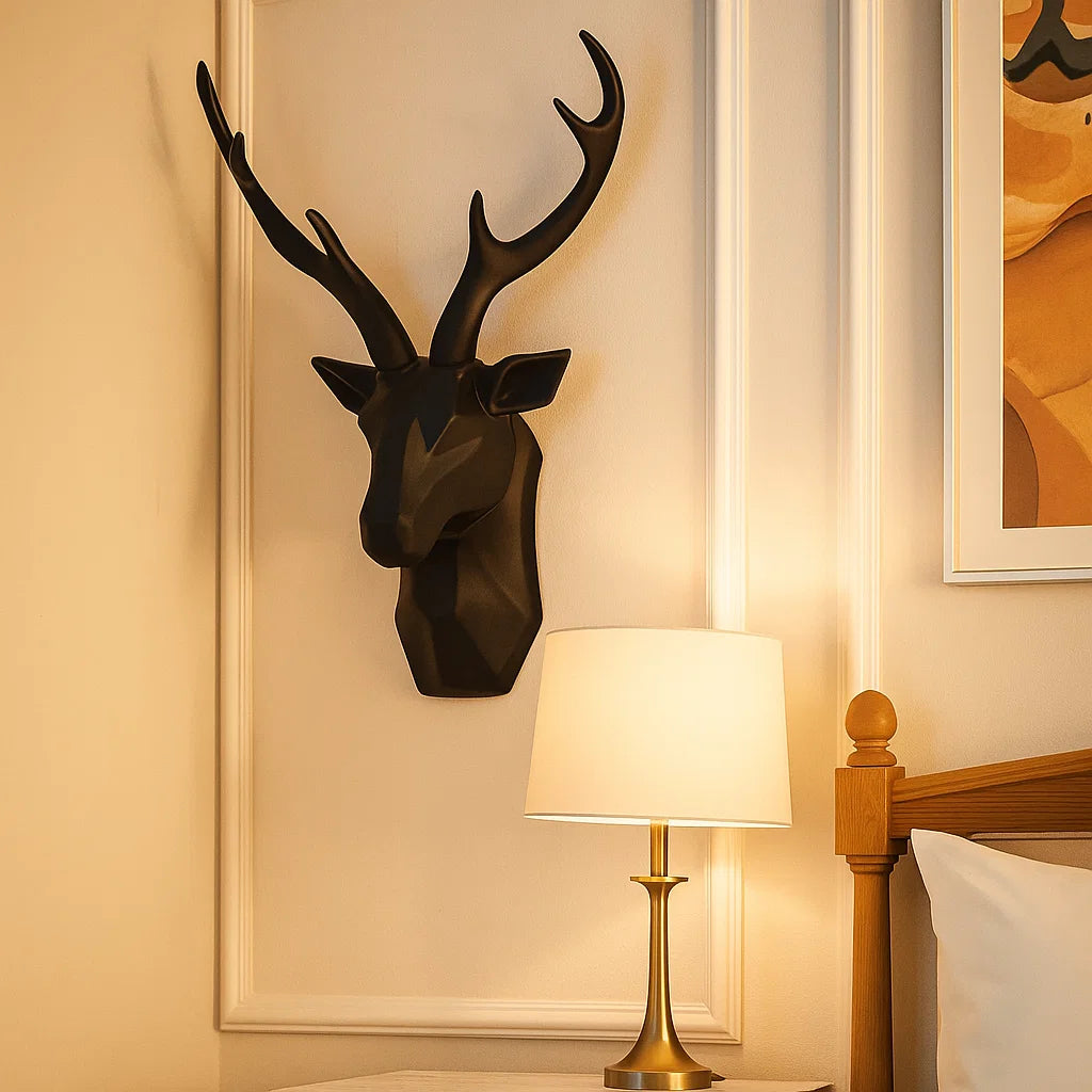 3D Deer Head Decoration For A Sublime Atmosphere