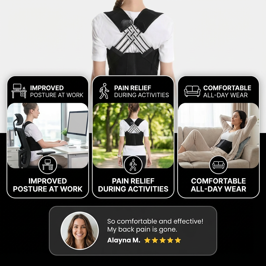 Comfortable Back Posture Corrector Belt