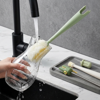 Practical 5-in-1 Bottle Cleaner