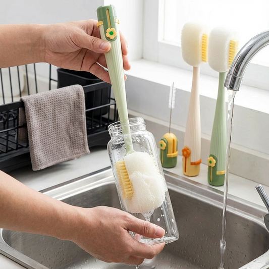 Practical 5-in-1 Bottle Cleaner