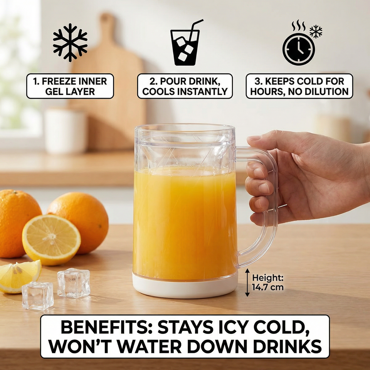 Practical Ice Pitcher