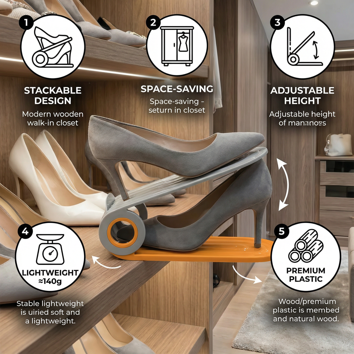Shoe Organizer Practical Shoe Box Help