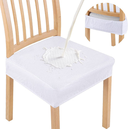 Waterproof Jacquard Chair Cushion Cover – Non-Slip & Easy Care