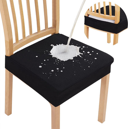 Waterproof Jacquard Chair Cushion Cover – Non-Slip & Easy Care