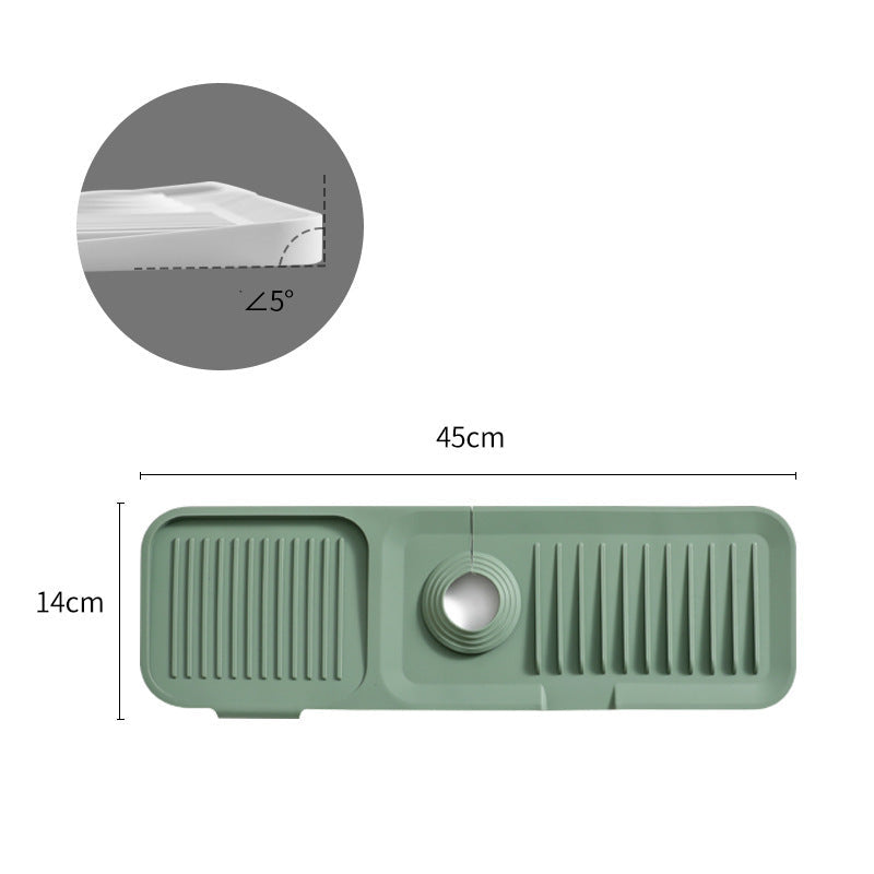 Silicone Splash Guard Sink Mat