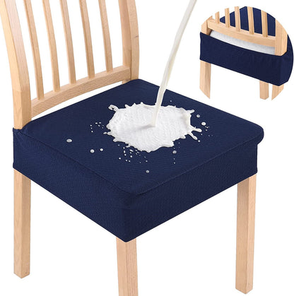 Waterproof Jacquard Chair Cushion Cover – Non-Slip & Easy Care