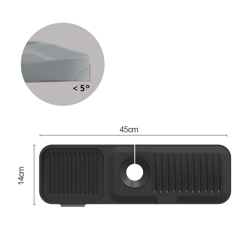 Silicone Splash Guard Sink Mat