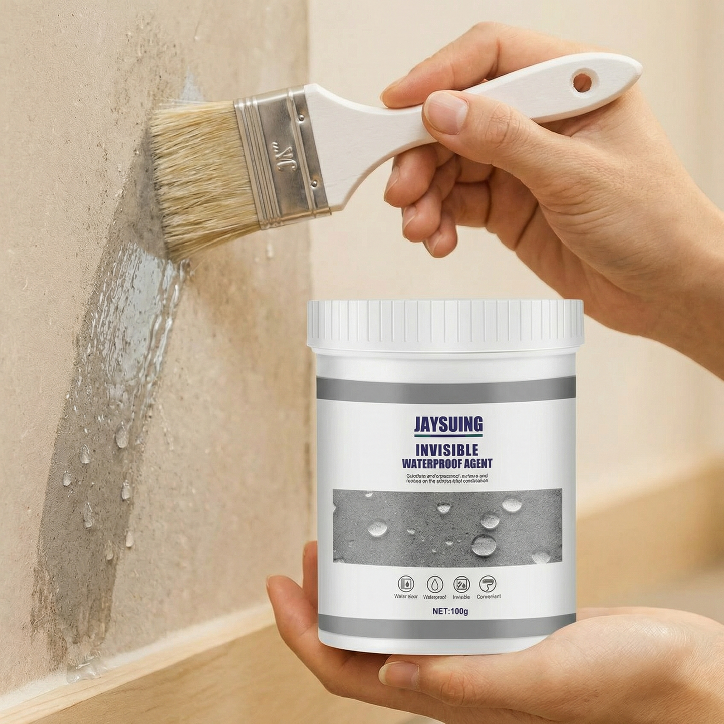 Waterproof Anti-Leak Clear Coating Agent