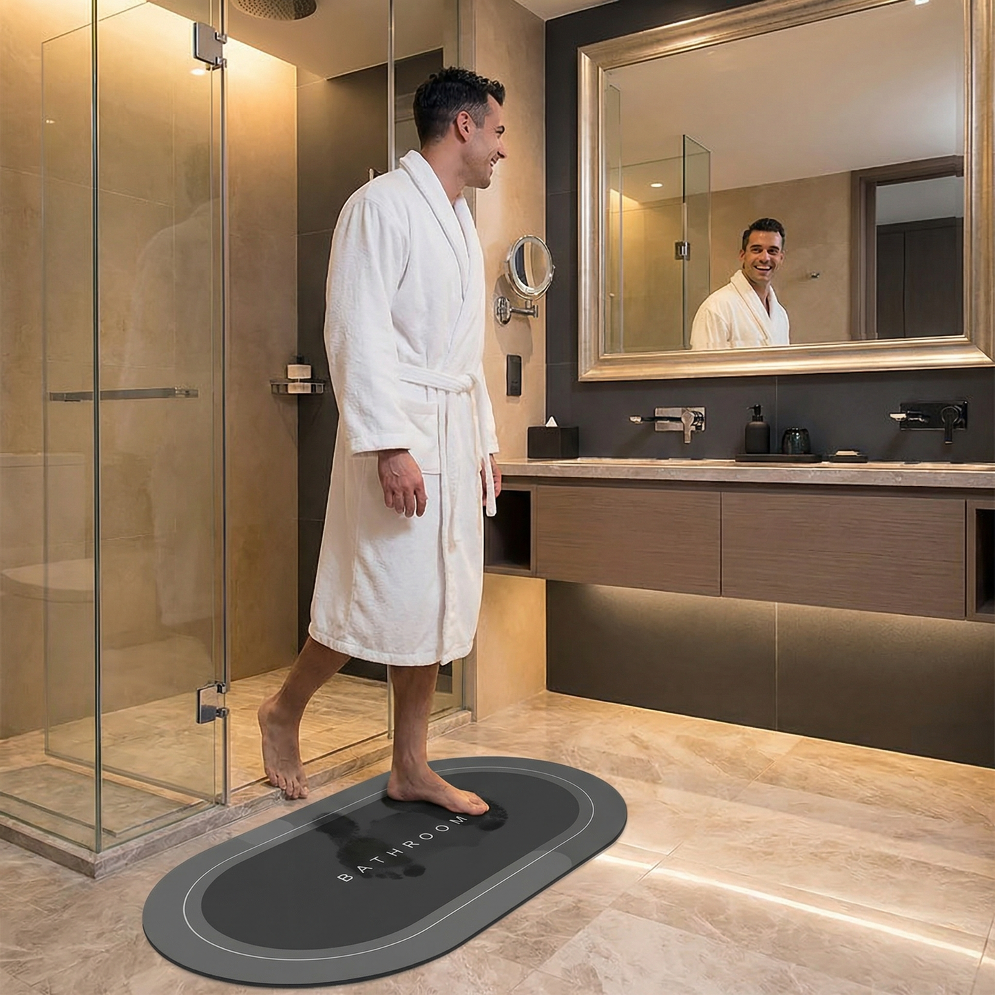 Quick - Drying Bathroom Mat