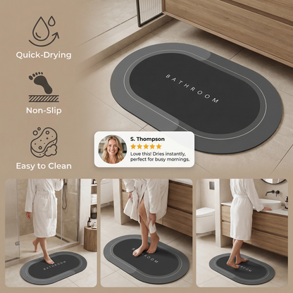 Quick - Drying Bathroom Mat