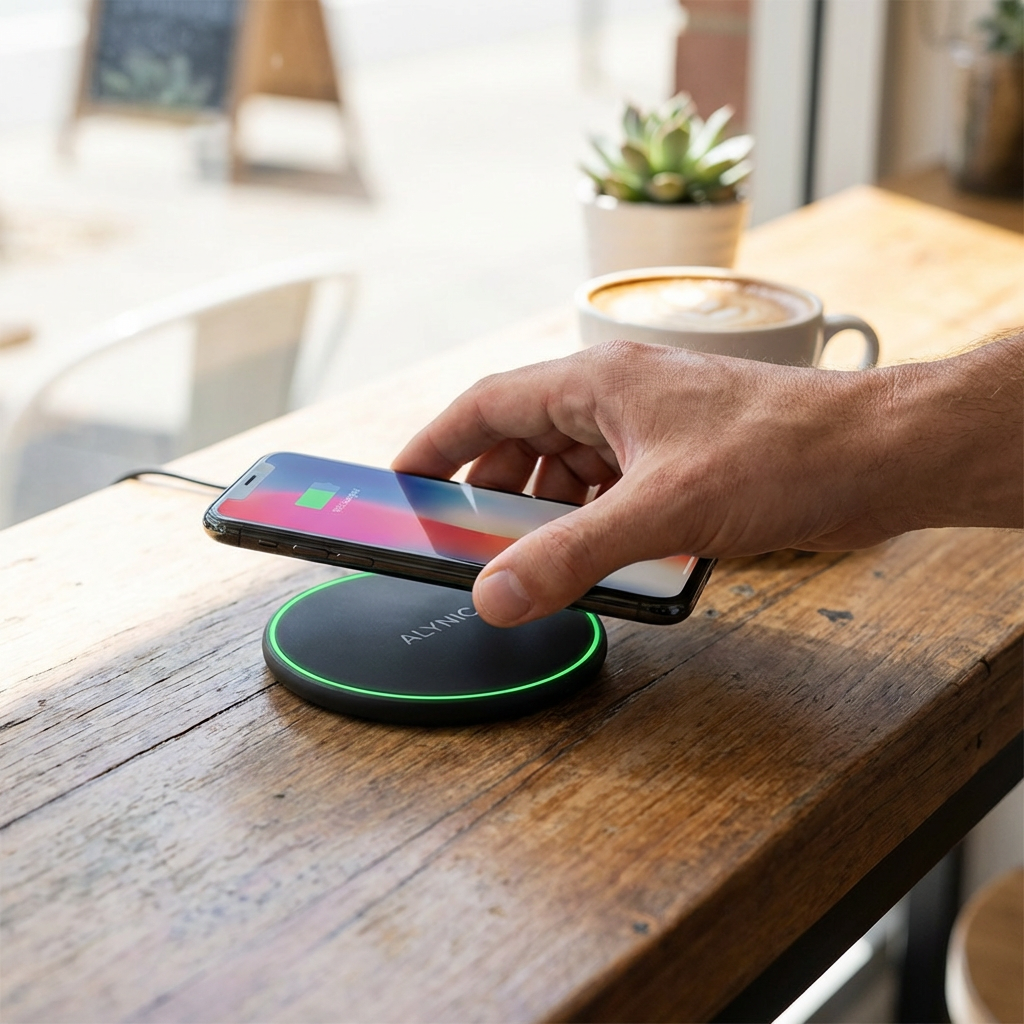 30W Wireless Fast Charging Pad for Smartphones