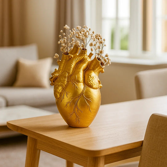 Greek - Inspired Heart Vase