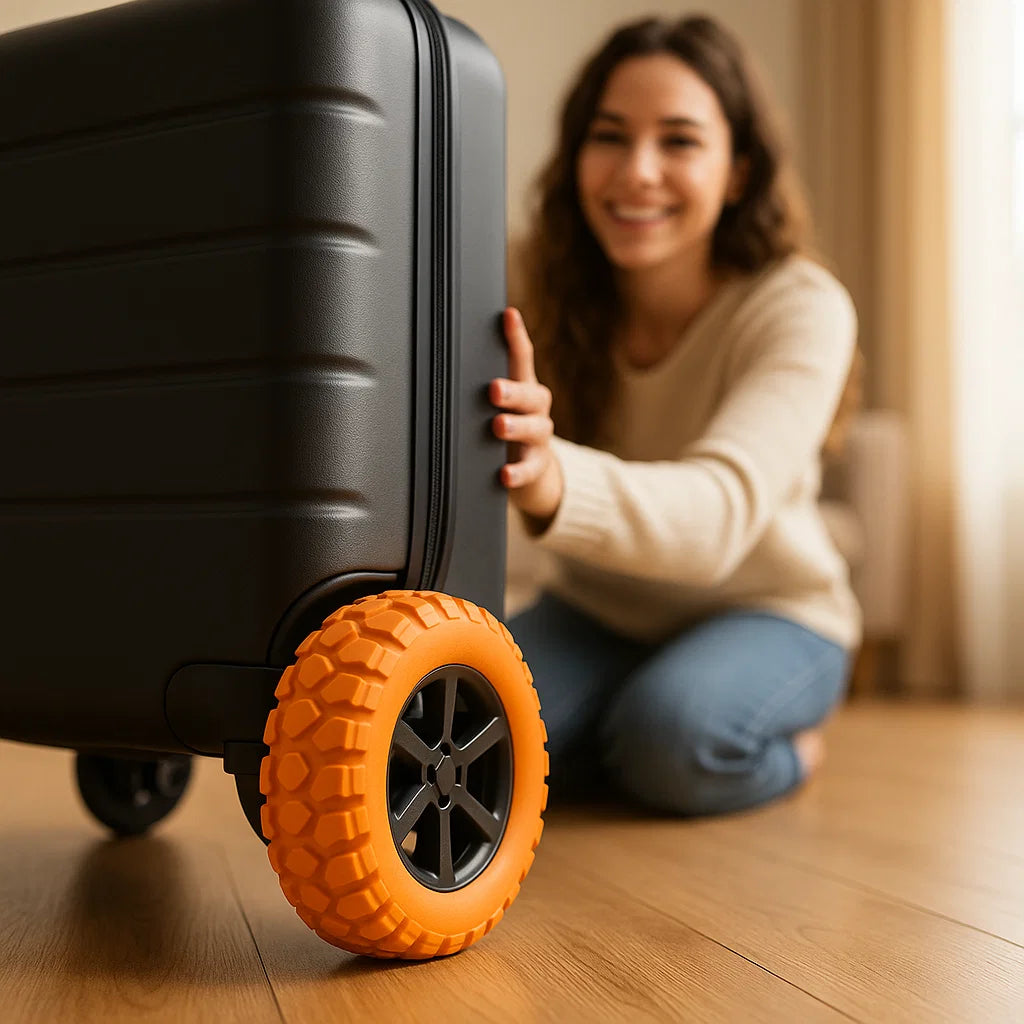 Wheel Guard for Suitcases