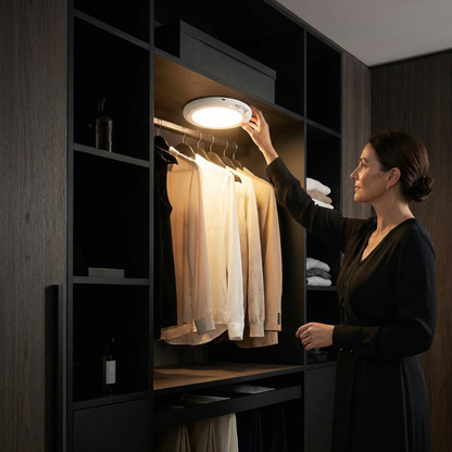 Dimmable Rechargeable Ceiling Light with Motion Sensor – Magnetic & Wireless