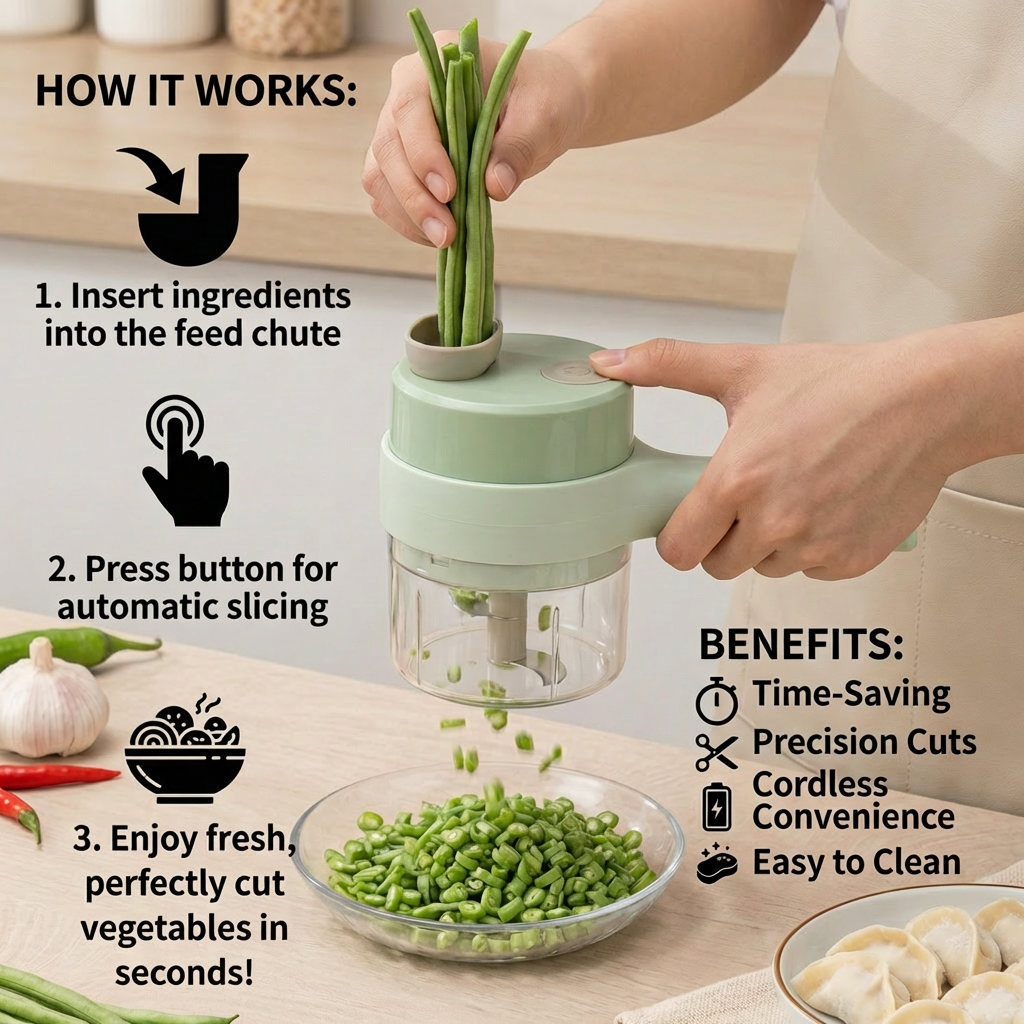 Electric Vegetable Cutter