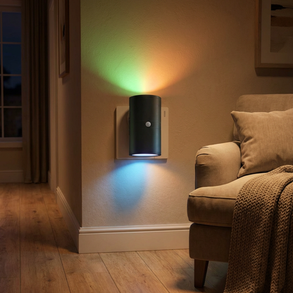 LED Plug-in Night Light – Dimmable with Light Sensor for a Cozy Home