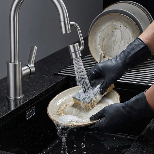 360° swivel tap extender with spray head – kitchen & bathroom use