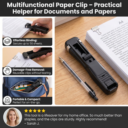 Multifunctional Paper Clip – Practical Helper for Documents and Papers