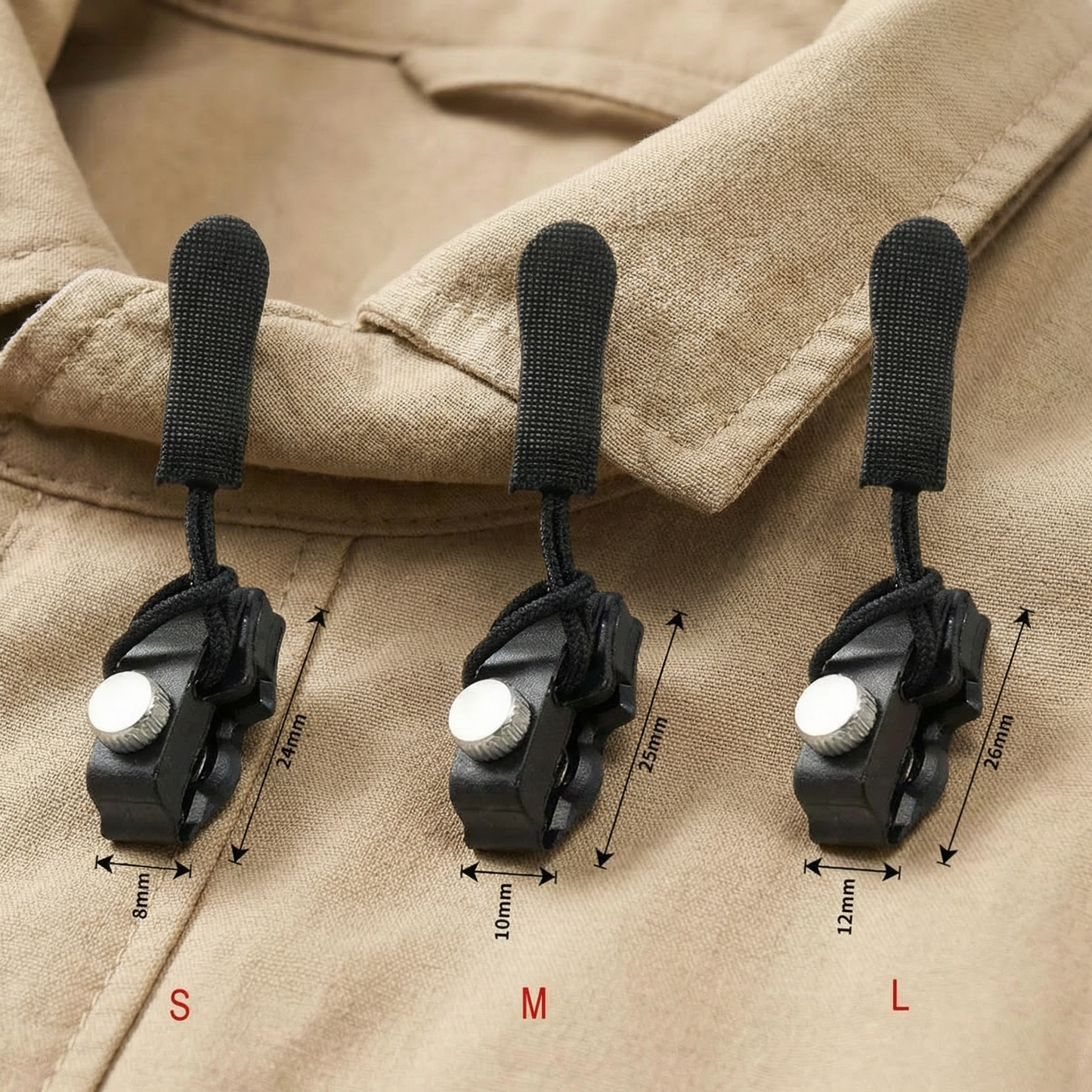 6-Pack Zipper Fixing Kit