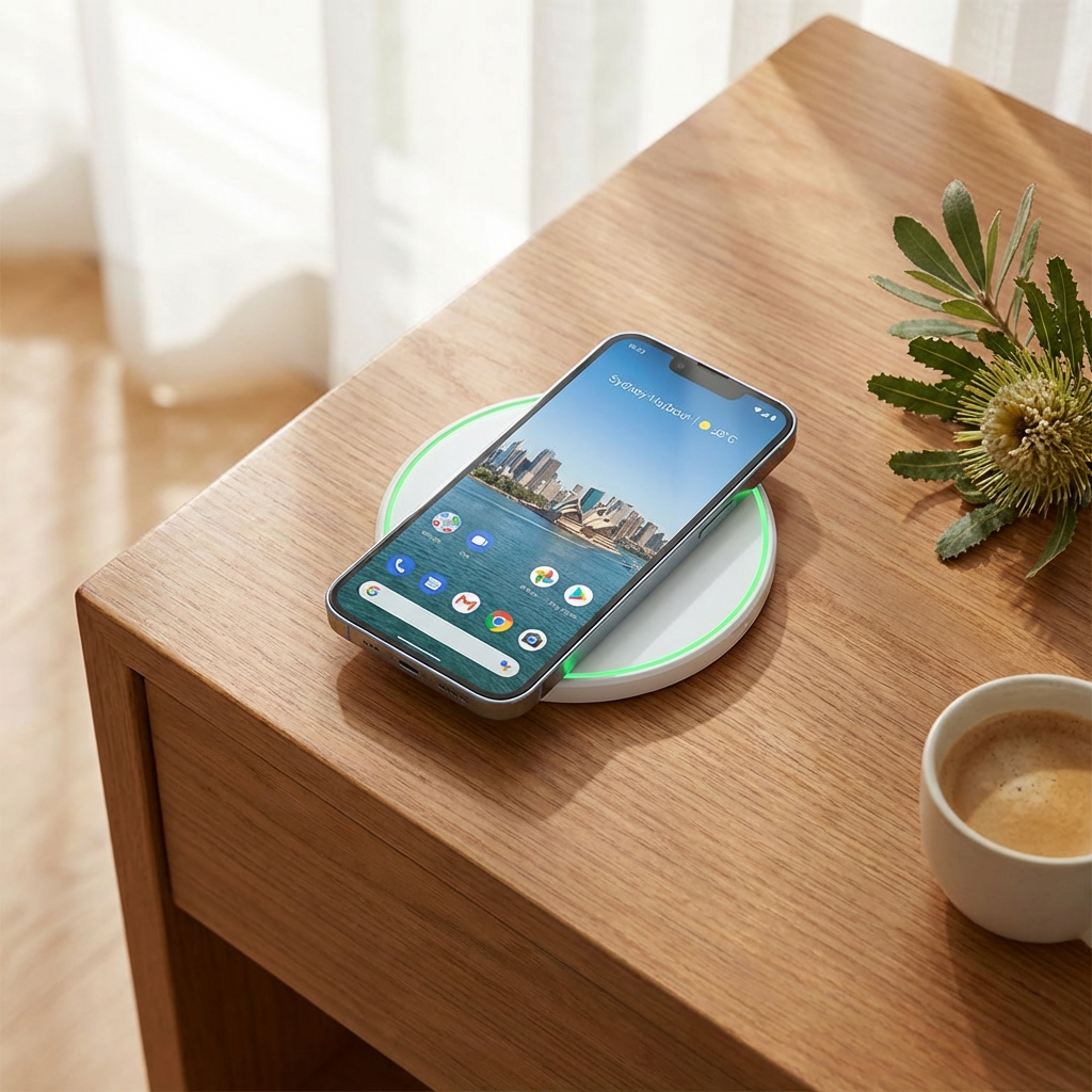 30W Wireless Fast Charging Pad for Smartphones