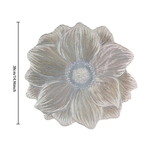 Creative Flower Table Set – Waterproof and Oil-Resistant