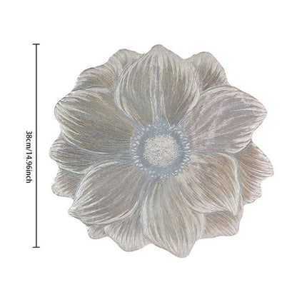 Creative Flower Table Set – Waterproof and Oil-Resistant