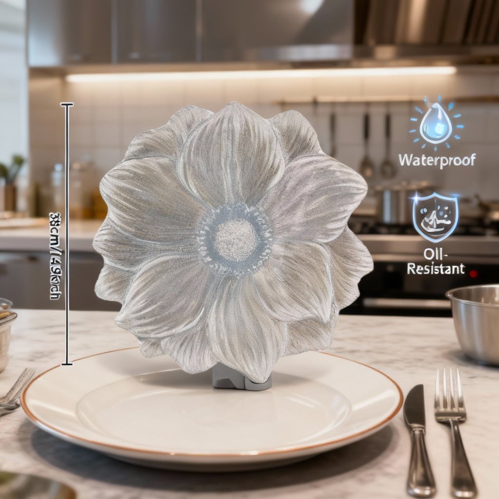 Creative Flower Table Set – Waterproof and Oil-Resistant